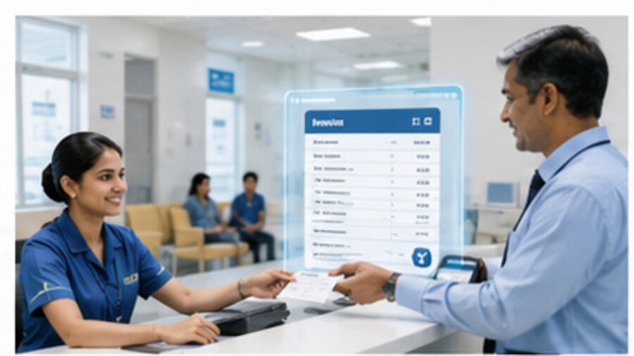 Billing Management — HospiNuera healthcare platform