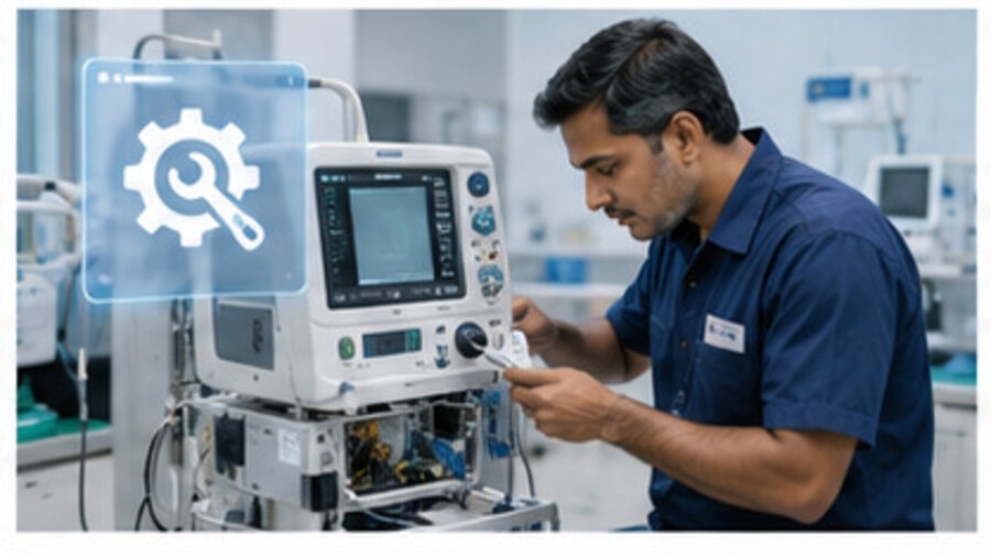 Biomedical Equipment Management workflow